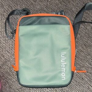 lululemon athletica Green and Orange Cross body Bag